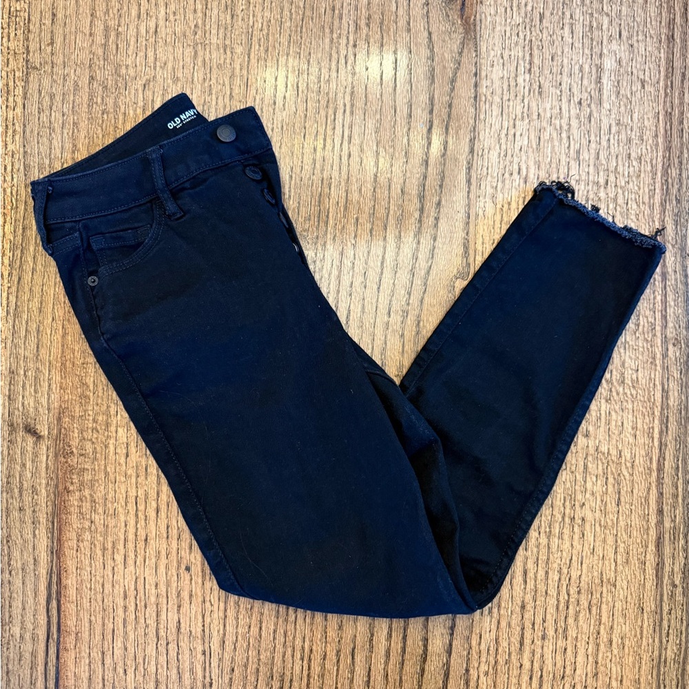 Old Navy Women's Dark Blue Ankle Jeans